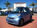 Light Blue Metallic 2011 Smart fortwo passion coupe