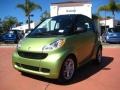 2011 Green Matte Smart fortwo passion coupe  photo #1