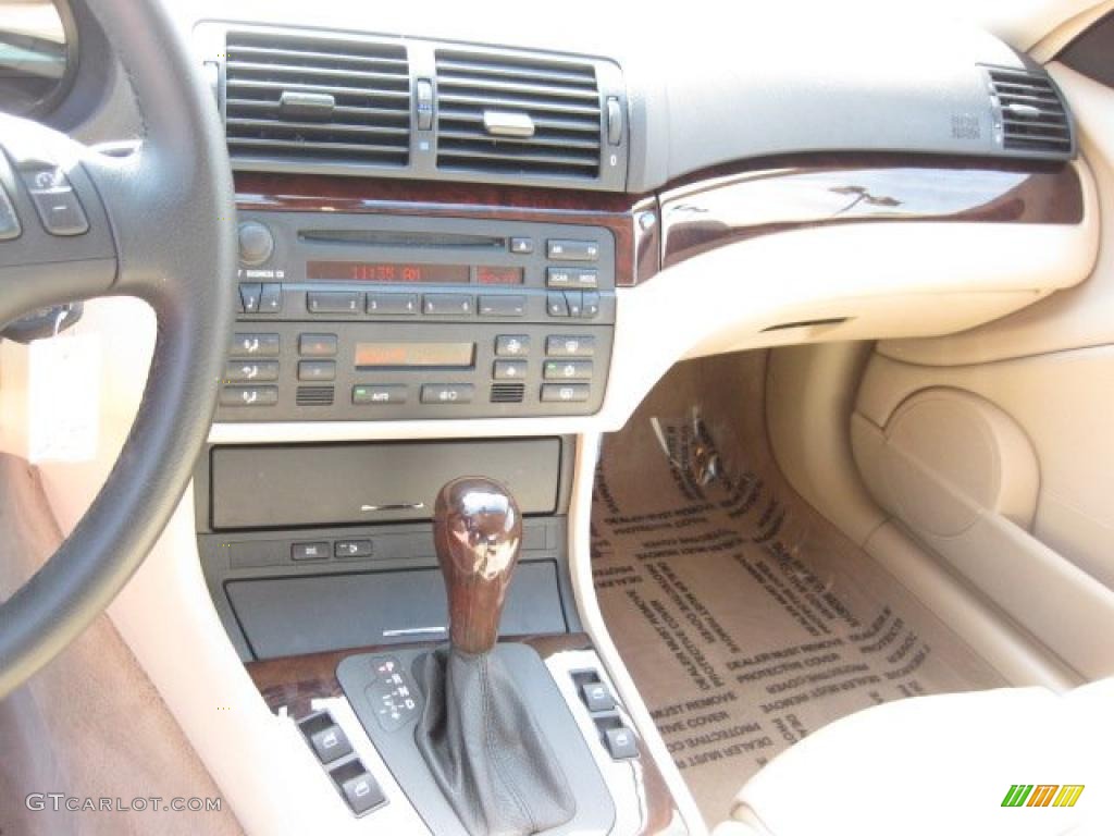2004 3 Series 325i Coupe - Steel Blue Metallic / Sand Montana Leather photo #10