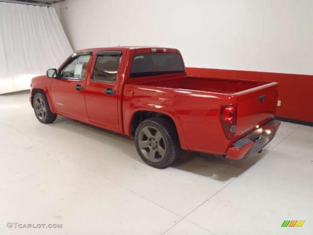 Victory Red 2005 Chevrolet Colorado LS Crew Cab Exterior Photo #46398762