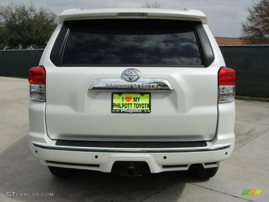 2011 4Runner SR5 - Blizzard White Pearl / Graphite photo #4