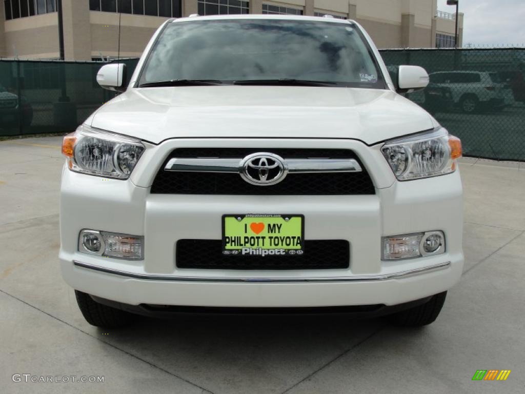 2011 4Runner SR5 - Blizzard White Pearl / Graphite photo #8