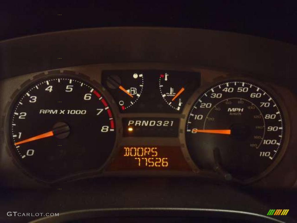 2005 Chevrolet Colorado LS Crew Cab Gauges Photo #46398930