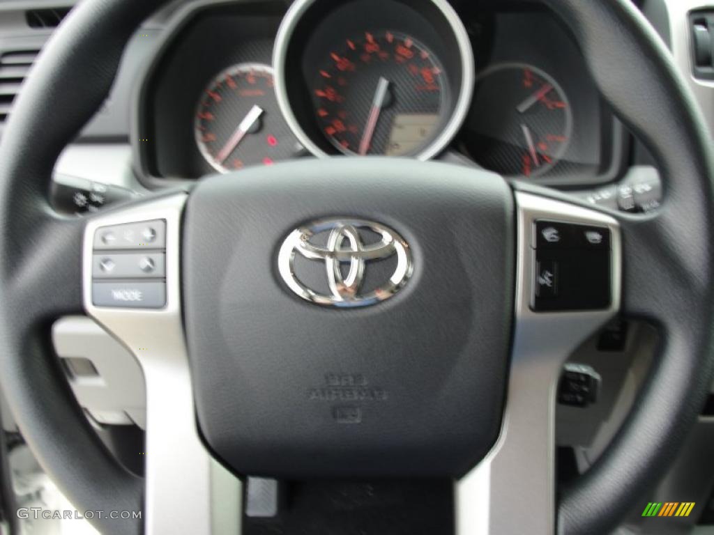 2011 4Runner SR5 - Blizzard White Pearl / Graphite photo #34