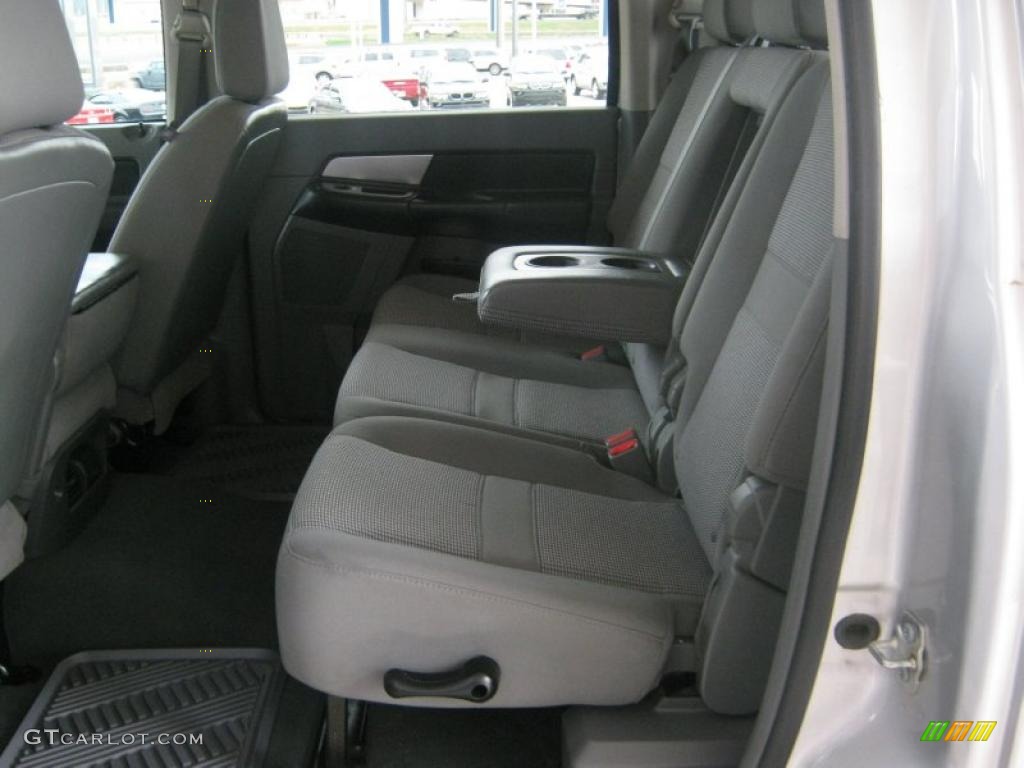 Medium Slate Gray Interior 2007 Dodge Ram 3500 SLT Mega Cab 4x4 Dually Photo #46399341