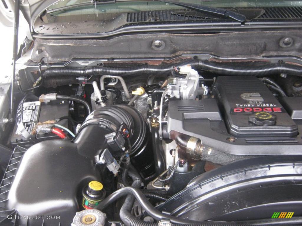 2007 Dodge Ram 3500 SLT Mega Cab 4x4 Dually 6.7 Liter OHV 24-Valve Turbo Diesel Inline 6 Cylinder Engine Photo #46399470
