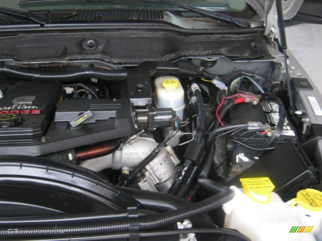 2007 Dodge Ram 3500 SLT Mega Cab 4x4 Dually 6.7 Liter OHV 24-Valve Turbo Diesel Inline 6 Cylinder Engine Photo #46399485
