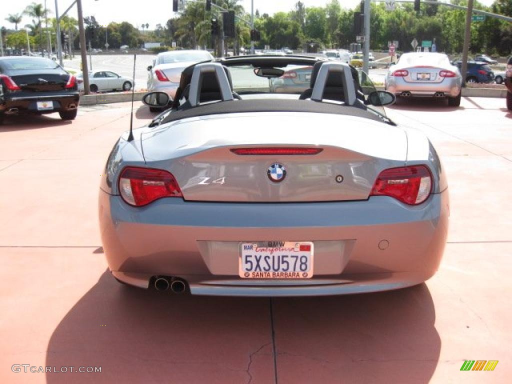 2008 Z4 3.0i Roadster - Space Grey Metallic / Black photo #5