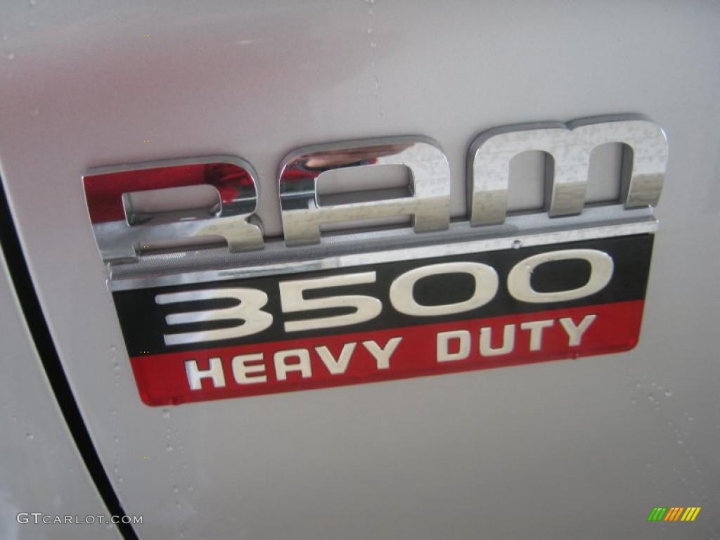 2007 Dodge Ram 3500 SLT Mega Cab 4x4 Dually Marks and Logos Photos