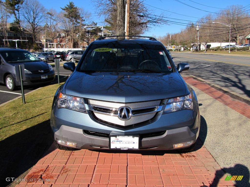 2007 MDX Technology - Steel Blue Metallic / Ebony photo #2