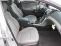 Gray 2011 Hyundai Sonata SE Interior Color