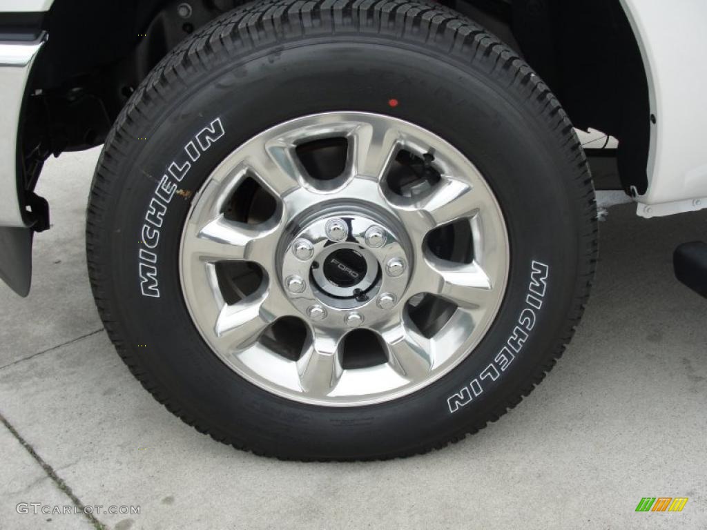 2011 Ford F250 Super Duty Lariat Crew Cab 4x4 Wheel Photo #46400094