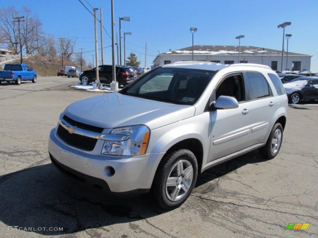 Silver Ice Metallic 2009 Chevrolet Equinox LT AWD Exterior Photo #46400160