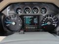 Adobe Two Tone Leather Gauges Photo for 2011 Ford F250 Super Duty #46400493