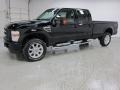Black 2008 Ford F350 Super Duty XLT Crew Cab 4x4