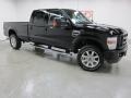 2008 Black Ford F350 Super Duty XLT Crew Cab 4x4  photo #25