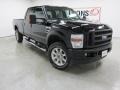 2008 Black Ford F350 Super Duty XLT Crew Cab 4x4  photo #26