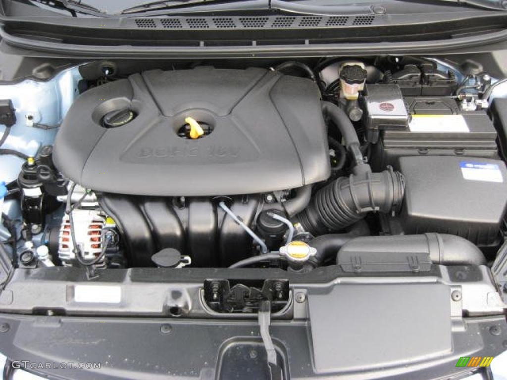 2011 Hyundai Elantra GLS 1.8 Liter DOHC 16-Valve D-CVVT 4 Cylinder Engine Photo #46401054