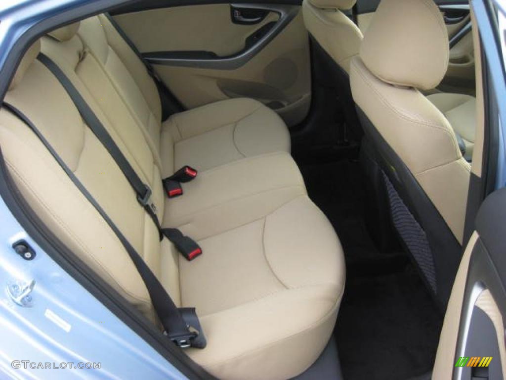Beige Interior 2011 Hyundai Elantra GLS Photo #46401201