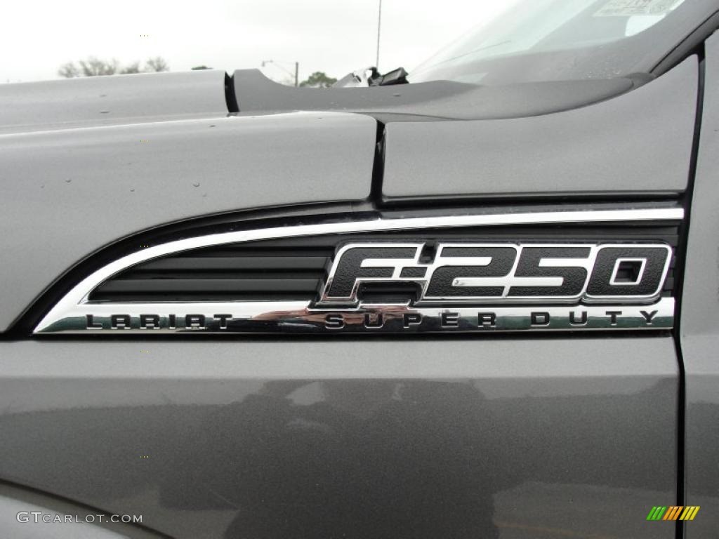 2011 Ford F250 Super Duty Lariat Crew Cab 4x4 Marks and Logos Photo #46401277