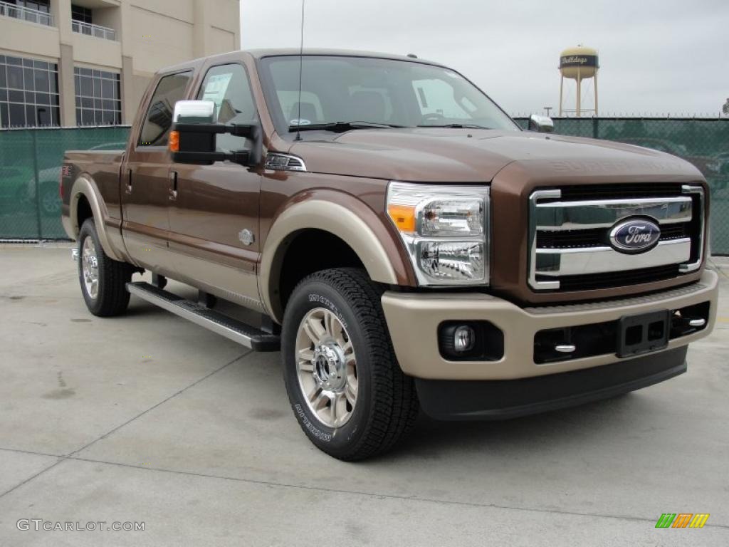 Golden Bronze Metallic Ford F250 Super Duty