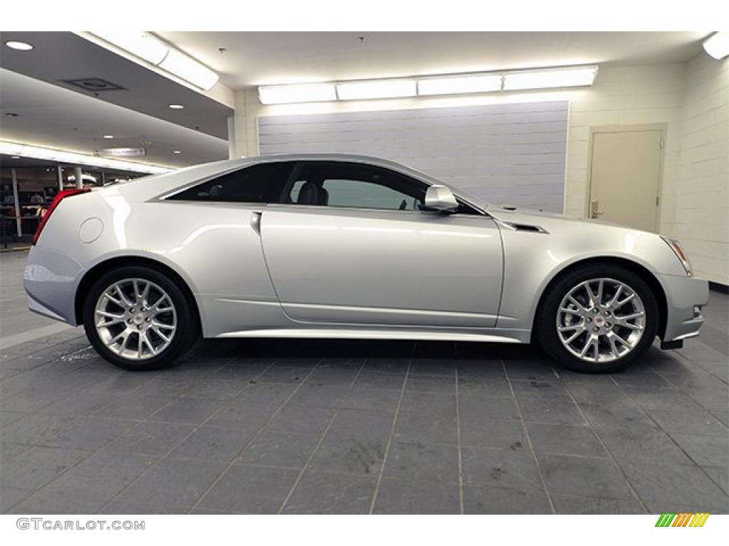 Radiant Silver Metallic 2011 Cadillac CTS Coupe Exterior Photo #46401714