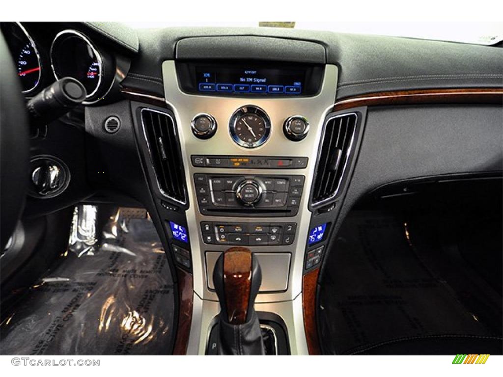 2011 Cadillac CTS Coupe Ebony Dashboard Photo #46401936
