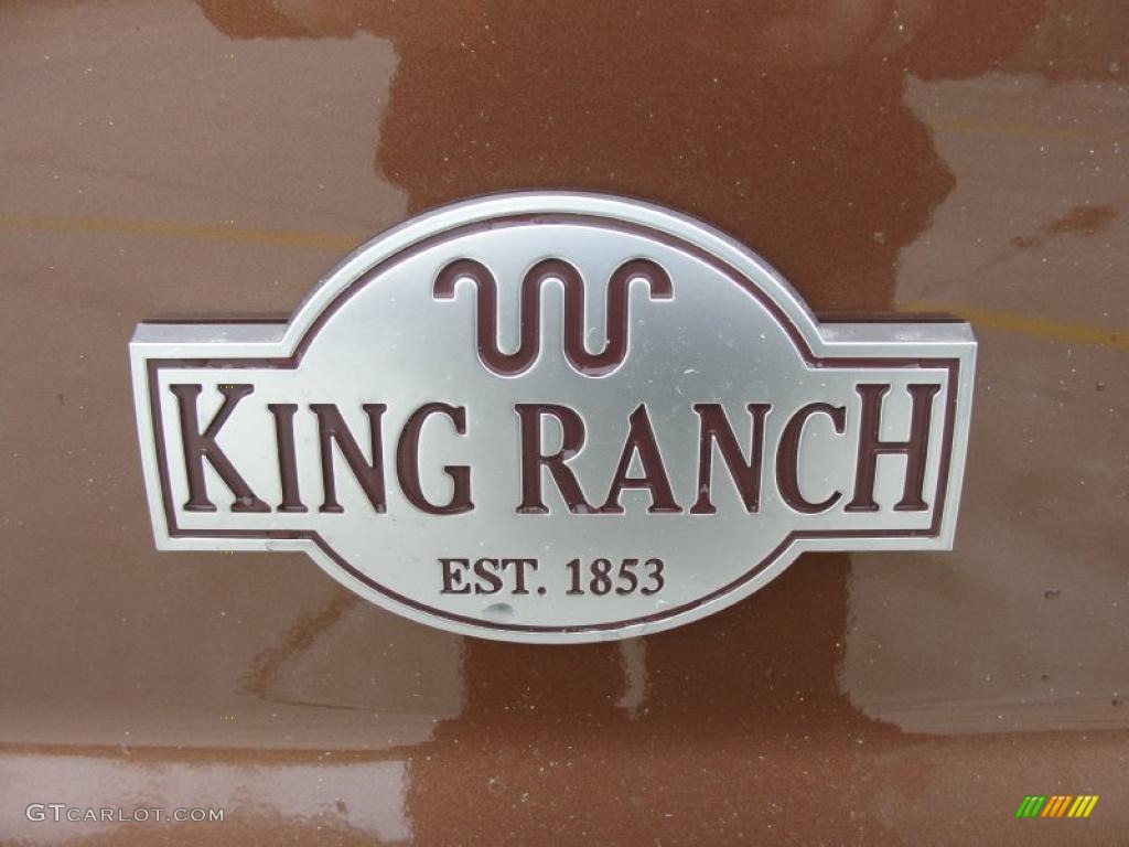 2011 Ford F250 Super Duty King Ranch Crew Cab 4x4 Marks and Logos Photo #46401942