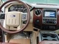 Chaparral Leather 2011 Ford F250 Super Duty King Ranch Crew Cab 4x4 Dashboard