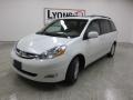Arctic Frost Pearl 2008 Toyota Sienna Limited Exterior