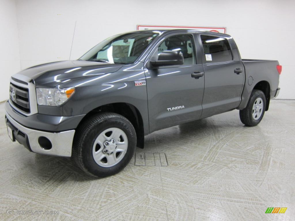 2011 Tundra CrewMax 4x4 - Magnetic Gray Metallic / Graphite Gray photo #1