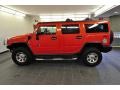 Solar Flare Metallic 2008 Hummer H2 SUV Exterior