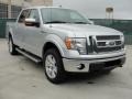 2011 Ingot Silver Metallic Ford F150 Lariat SuperCrew 4x4  photo #1