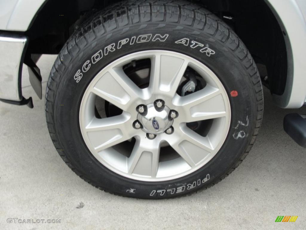 2011 Ford F150 Lariat SuperCrew 4x4 Wheel Photo #46403163