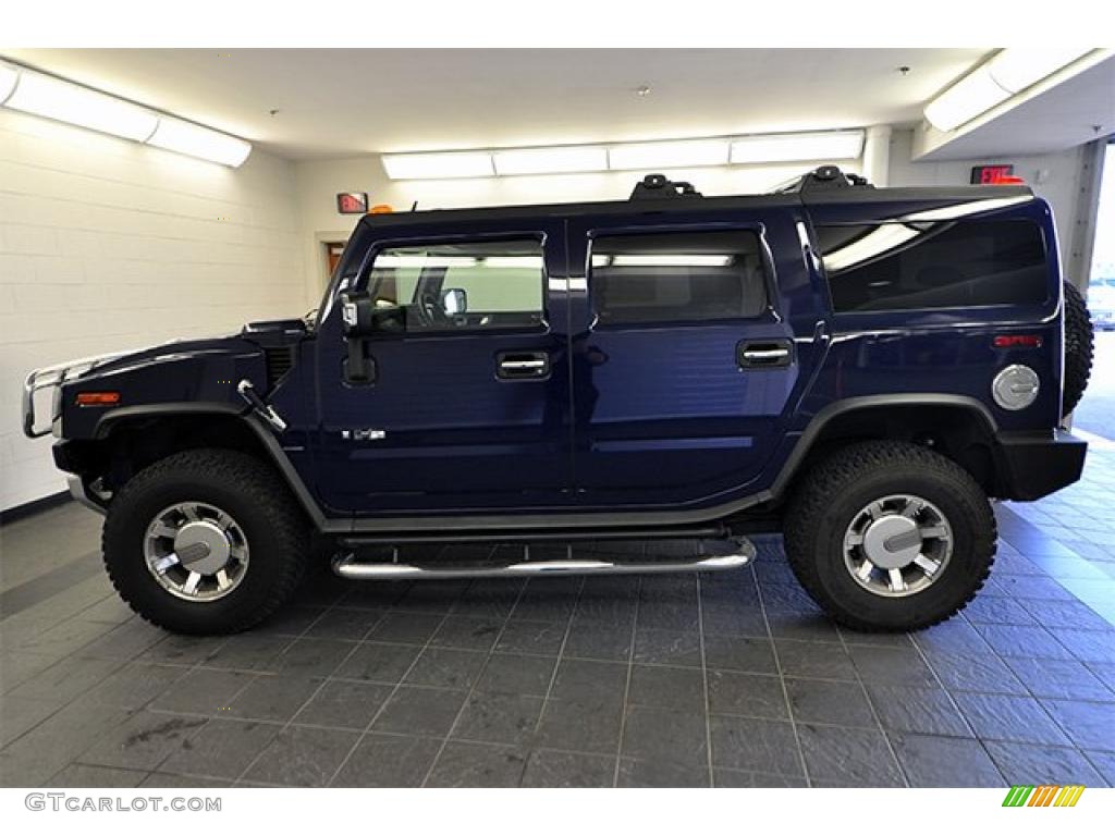 All-Terrain Blue 2008 Hummer H2 SUV Exterior Photo #46403625