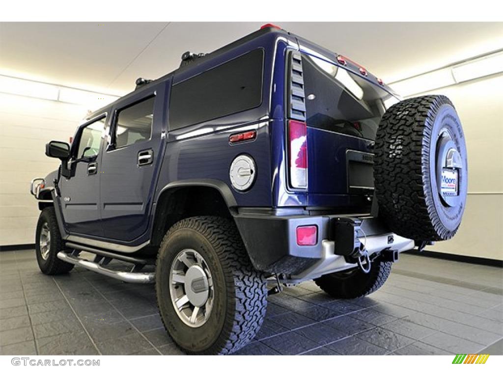 All-Terrain Blue 2008 Hummer H2 SUV Exterior Photo #46403637