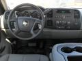 Dark Titanium 2011 Chevrolet Silverado 3500HD Crew Cab 4x4 Chassis Commercial Dashboard