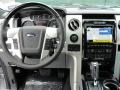 Steel Gray/Black Dashboard Photo for 2011 Ford F150 #46404057
