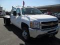 Summit White - Silverado 3500HD Crew Cab 4x4 Chassis Photo No. 5