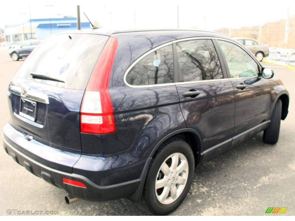 2008 CR-V EX 4WD - Royal Blue Pearl / Black photo #5