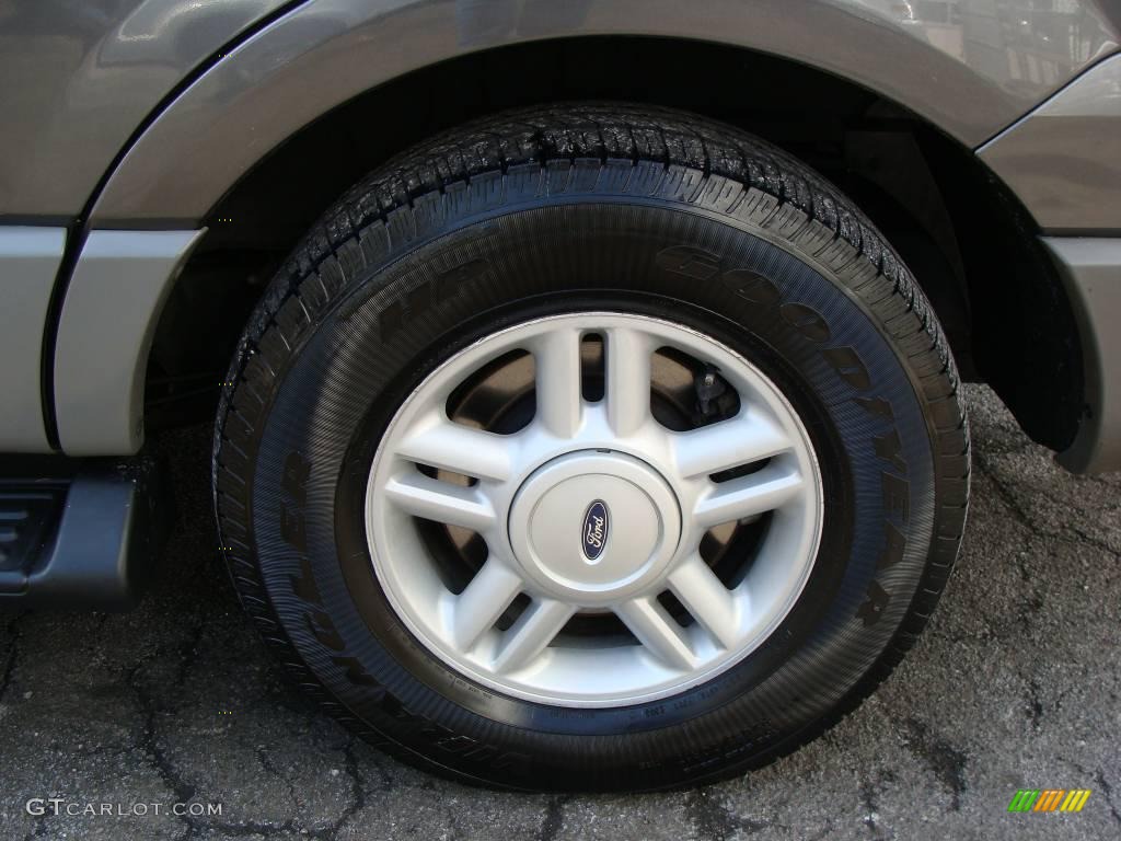 2003 Expedition XLT 4x4 - Dark Shadow Grey Metallic / Flint Grey photo #7