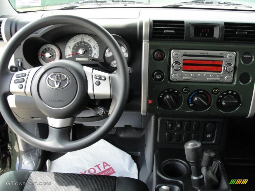 2011 Toyota FJ Cruiser TRD 4WD Dark Charcoal Dashboard Photo #46404699