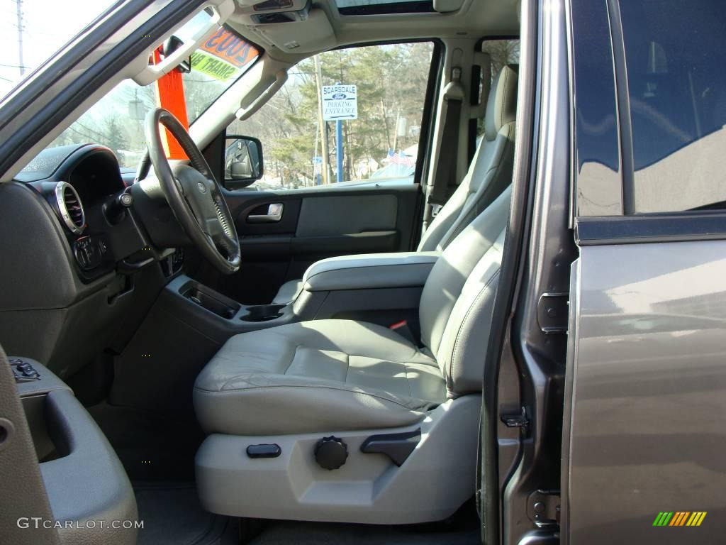 2003 Expedition XLT 4x4 - Dark Shadow Grey Metallic / Flint Grey photo #11