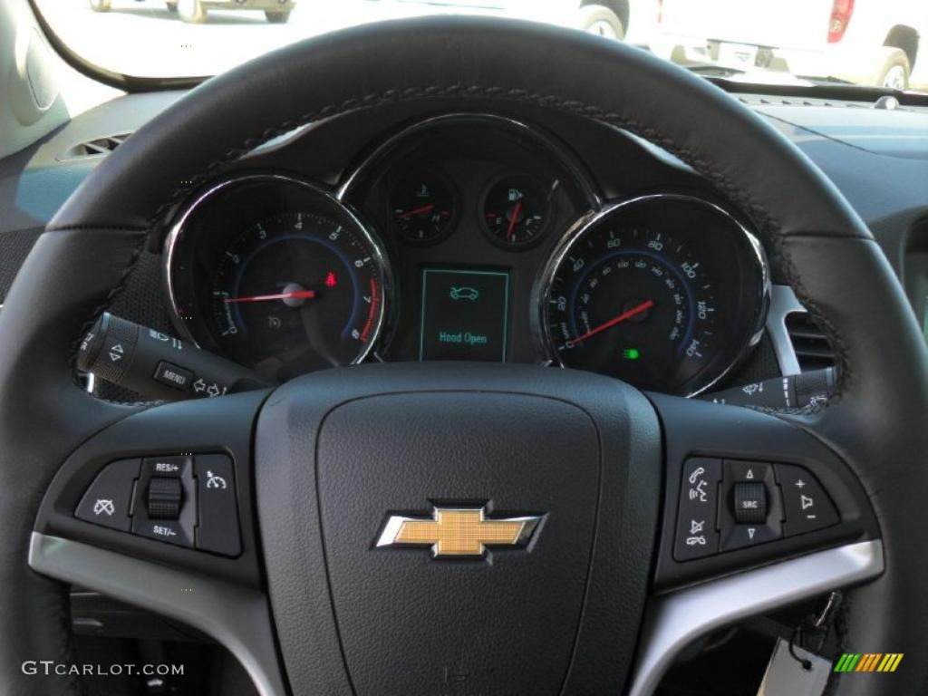 2011 Chevrolet Cruze LT/RS Jet Black Dashboard Photo #46405209