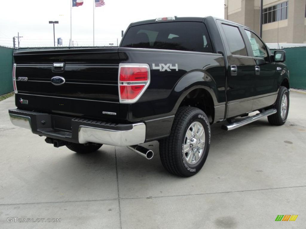 Tuxedo Black Metallic 2011 Ford F150 Texas Edition SuperCrew 4x4 Exterior Photo #46406139