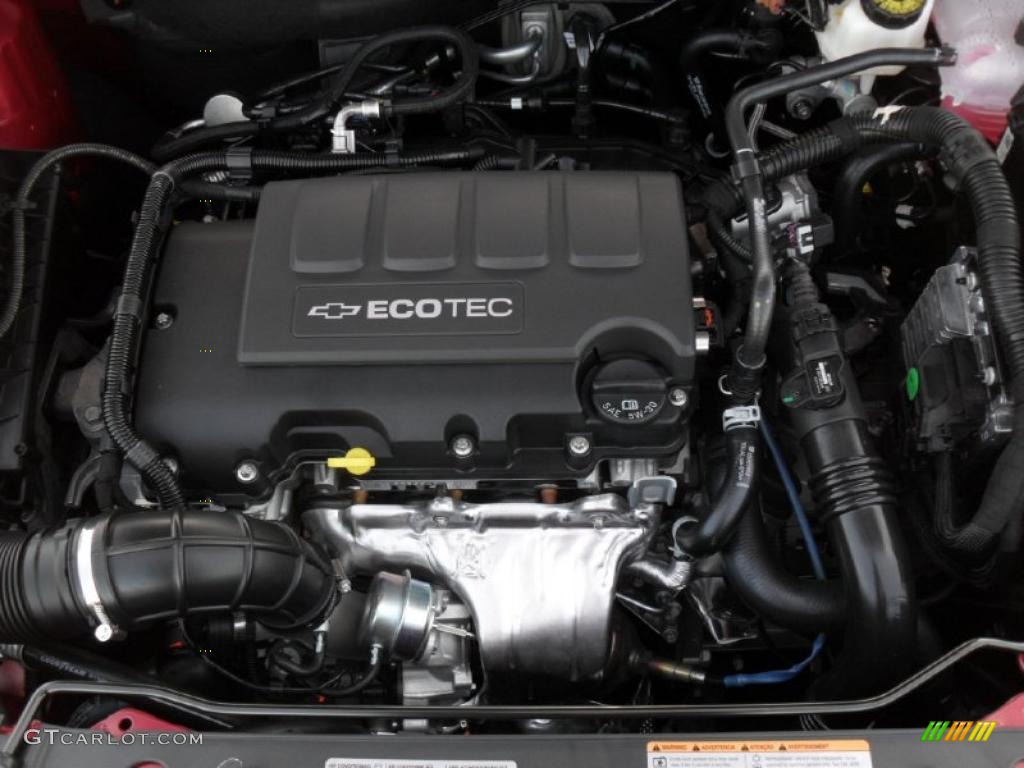2011 Chevrolet Cruze ECO 1.4 Liter Turbocharged DOHC 16-Valve VVT ECOTEC 4 Cylinder Engine Photo #46406145