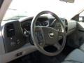 Dark Titanium Steering Wheel Photo for 2010 Chevrolet Silverado 3500HD #46406274