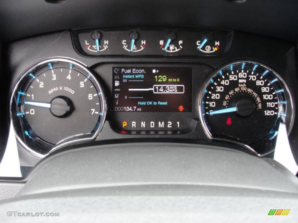 2011 Ford F150 Texas Edition SuperCrew 4x4 Gauges Photo #46406625
