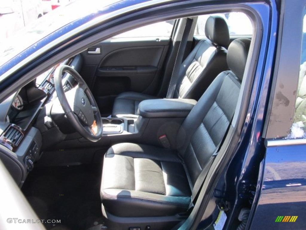 Black Interior 2005 Ford Five Hundred Limited AWD Photo #46406982