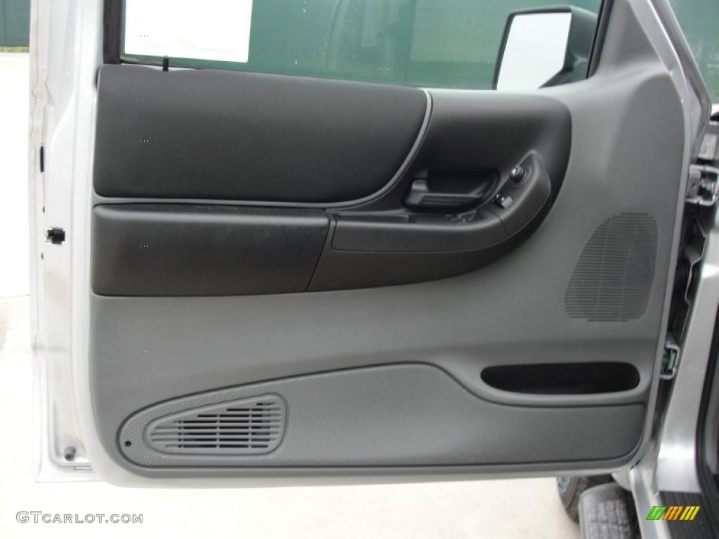 2011 Ford Ranger Sport SuperCab Medium Dark Flint Door Panel Photo #46407000